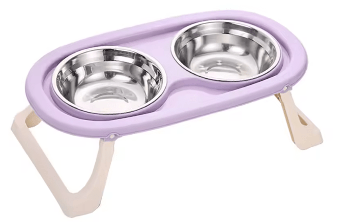 Gamelles chat couleur lilas