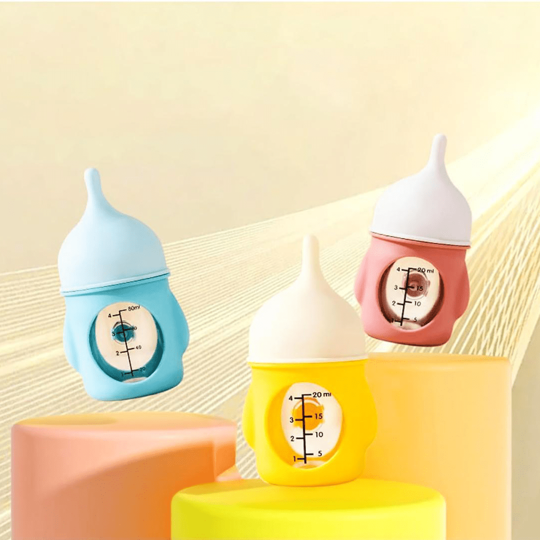 Biberon chaton differente couleur