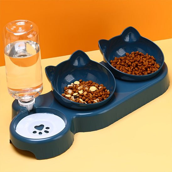 Gamelle Chat | DualHydroBowlâą - Patte et Moustache