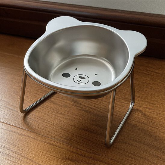 Gamelle pour chat gamelle inox sol