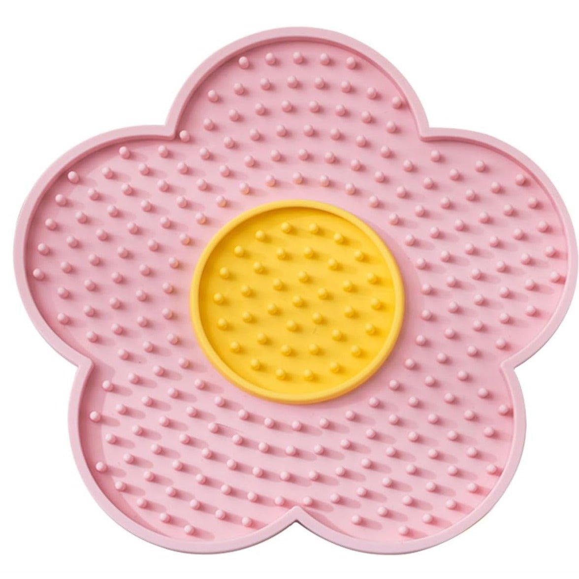 Tapis de lechage couleur rose