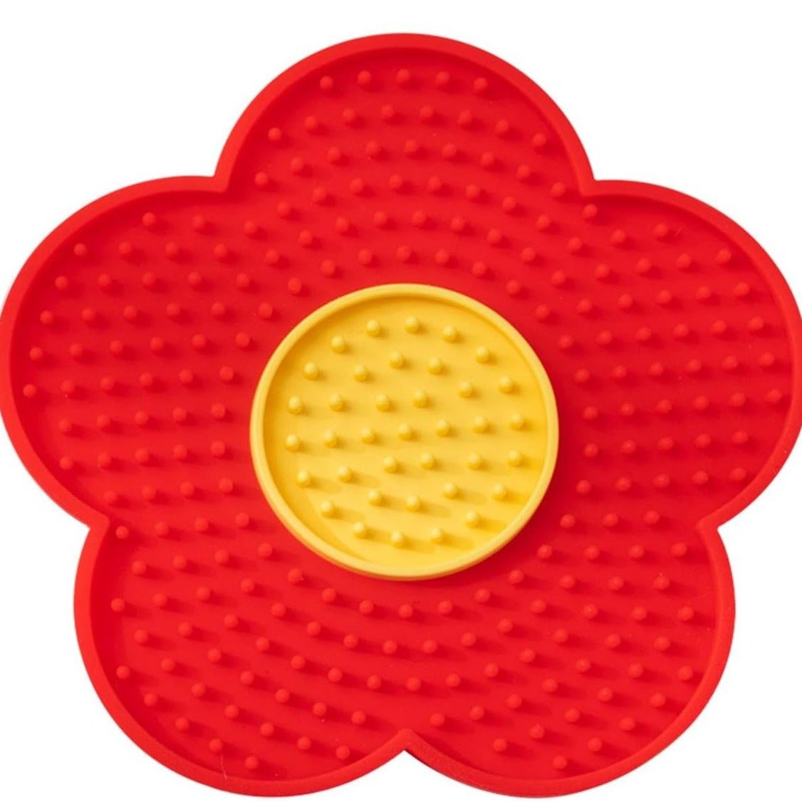 Tapis de lechage couleur rouge