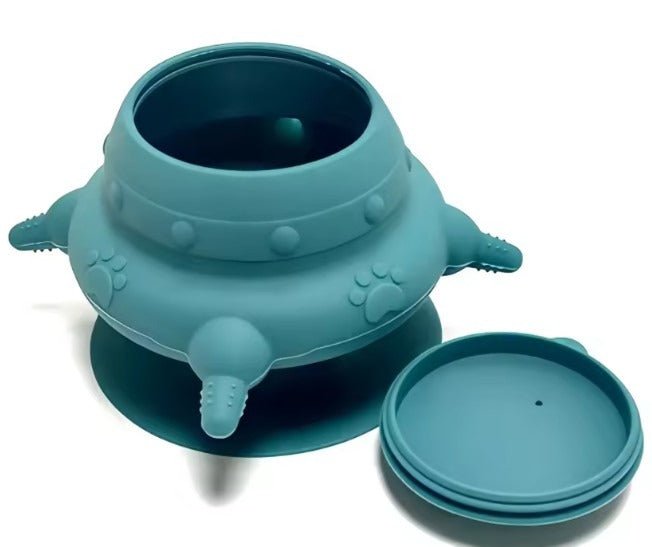 Biberon pour chaton couleur bleue
