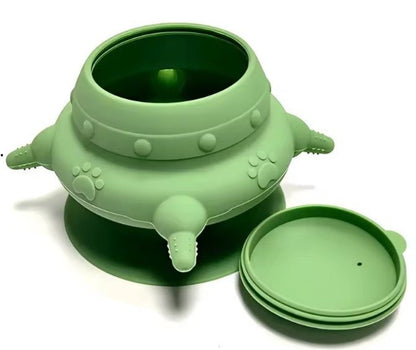 Biberon pour chaton couleur verte