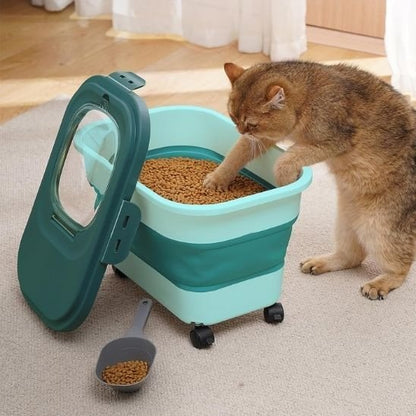 Boite à croquettes pour chat chat joue croquettes boite