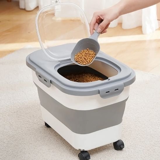 Boite à croquettes pour chat doseur croquettes boite