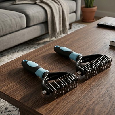 Brosse pour chat présentation