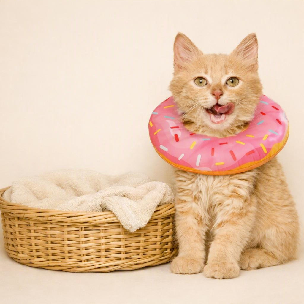 Collerette chat gonflable confort