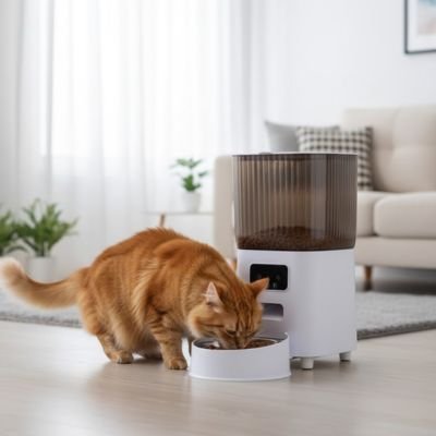 Distributeur de croquettes automatique chat chat mange croquettes distributeur simple