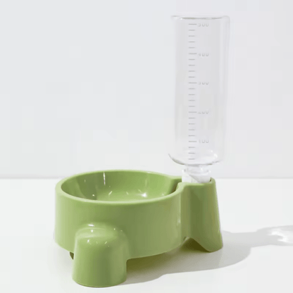 Distributeur eau chat couleur vert