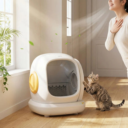 Litière automatique pour chat aire frais agréable