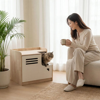 Litière chat meuble une vie sans stress quotidien