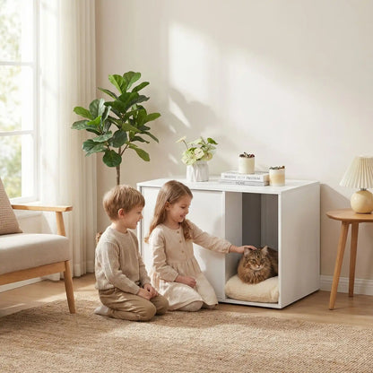 Litière meuble chat confort