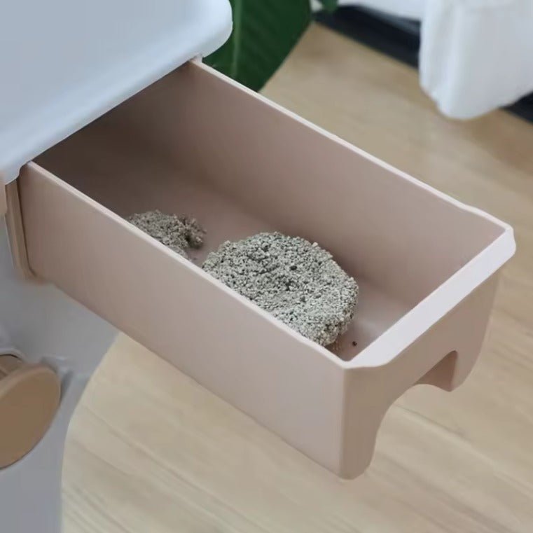 Litière semi automatique séparation déchets litière