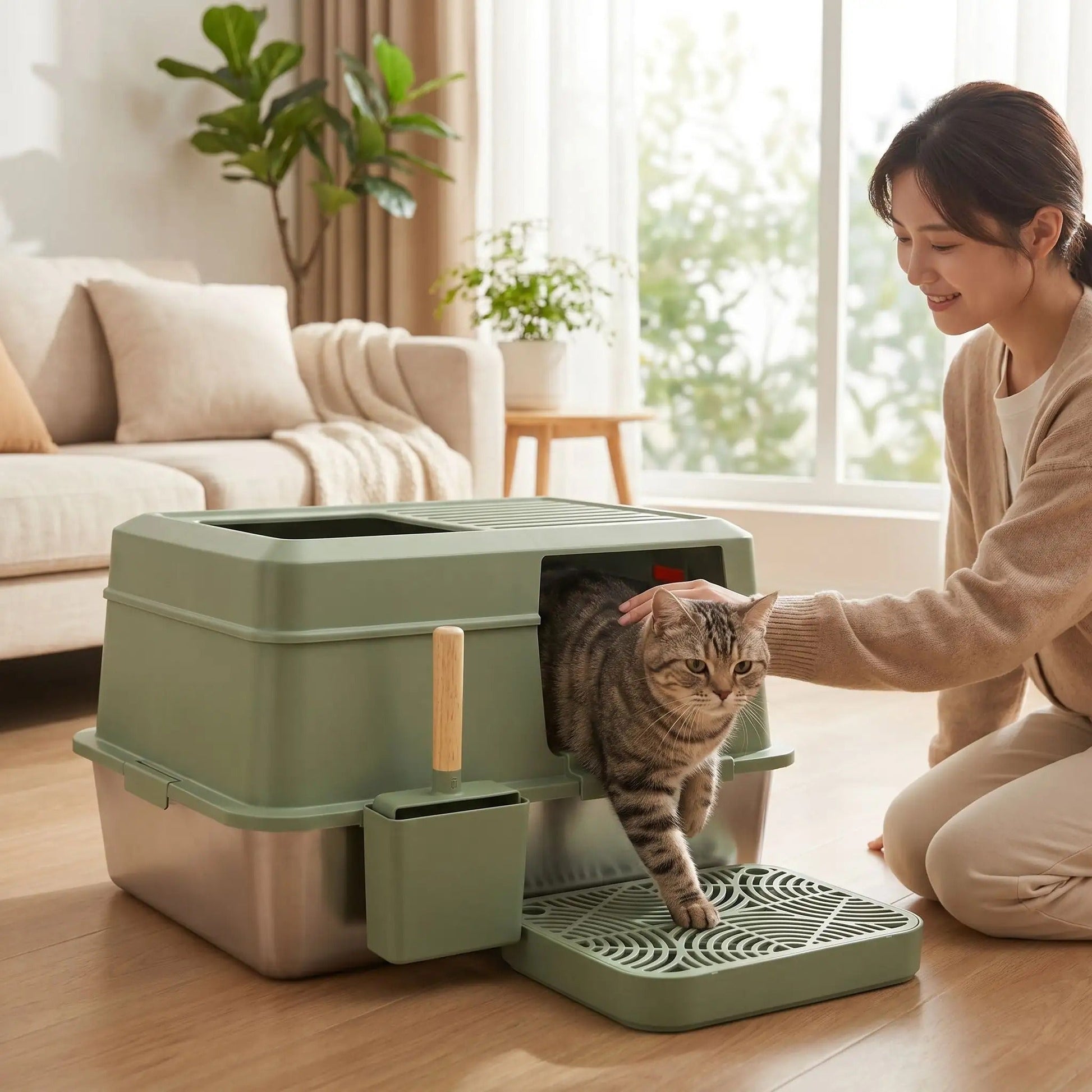 Maison de toilette pour chat xxl vie simplifiée