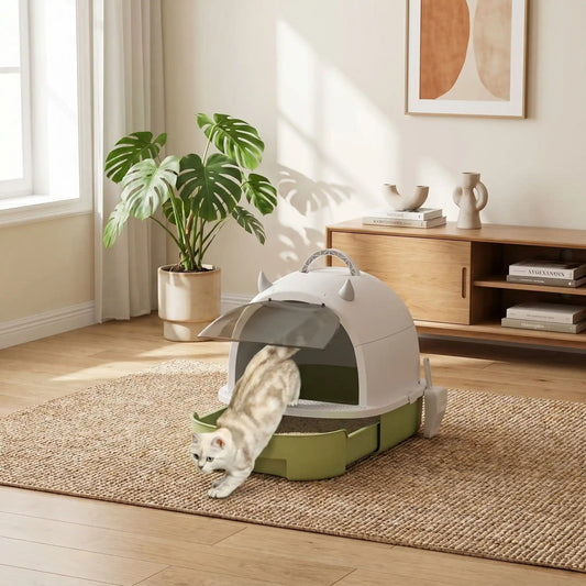 Maison toilette chat fini les odeurs 