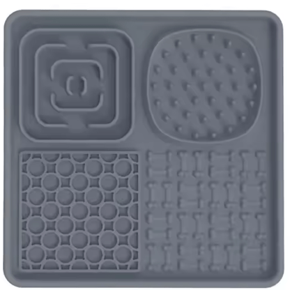Tapis de lechage couleur gris