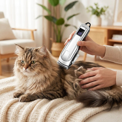 Tondeuse pour chat poil long silencieuse adapter la longueur