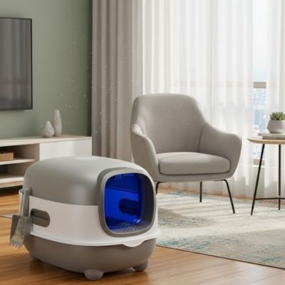 Bac a litiere chat integration dans tous interieures