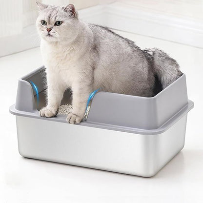 Bac à litière pour chat bac stable pattes chat bac