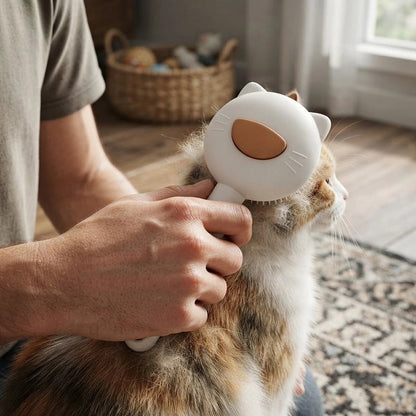 Brosse a chat un démêlage tout en douceur