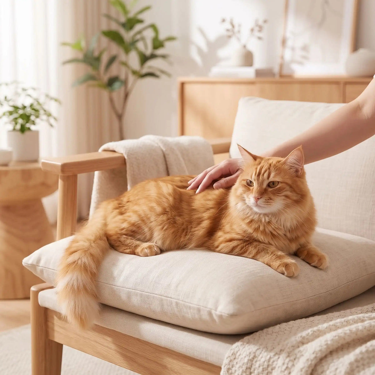Brosse pour chat à poils longs le plaisir des caresses