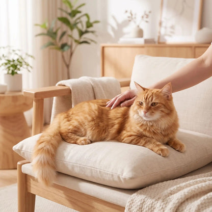 Brosse pour chat à poils longs le plaisir des caresses
