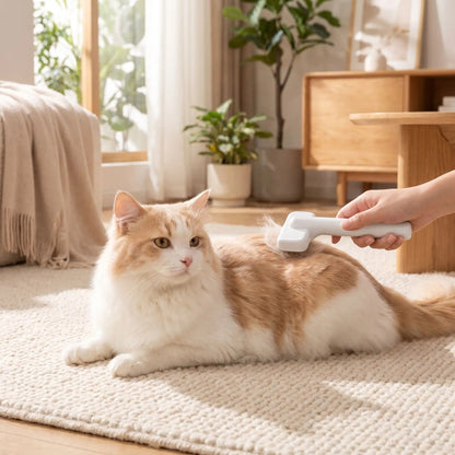 Brosse pour Poil de Chat | Soyeux et lumineux™ - Patte et Moustache