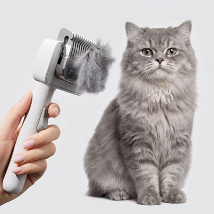 Brosse pour Poil de Chat | Soyeux et lumineux™ - Patte et Moustache