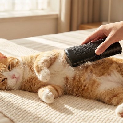 Brosse pour poils de chat​s confort et douceur