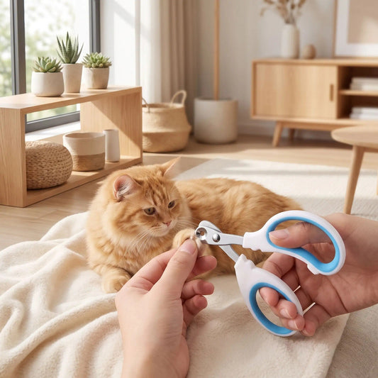 Ciseaux griffes chat coupe net sans pincer