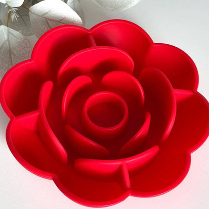 Gamelle chat anti glouton couleur rouge