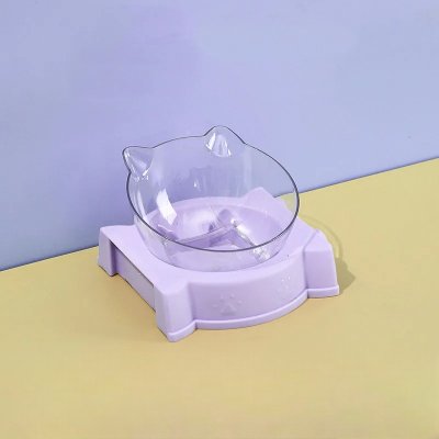 Gamelle Chat - AutoPetFeeder™ - Mauve - Patte et Moustache