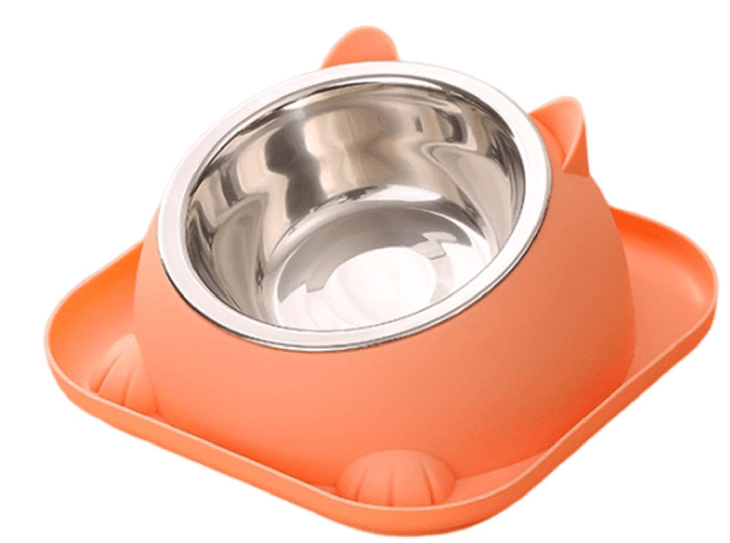 Gamelle Chat - CatTiltProof™ - Patte et Moustache