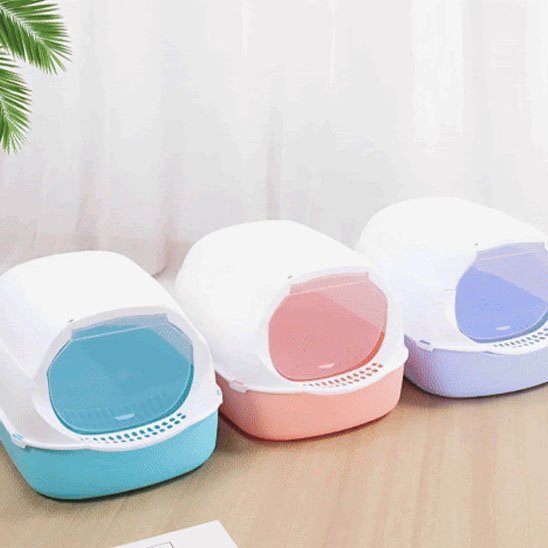 Litiere bac chat presentation differents coloris