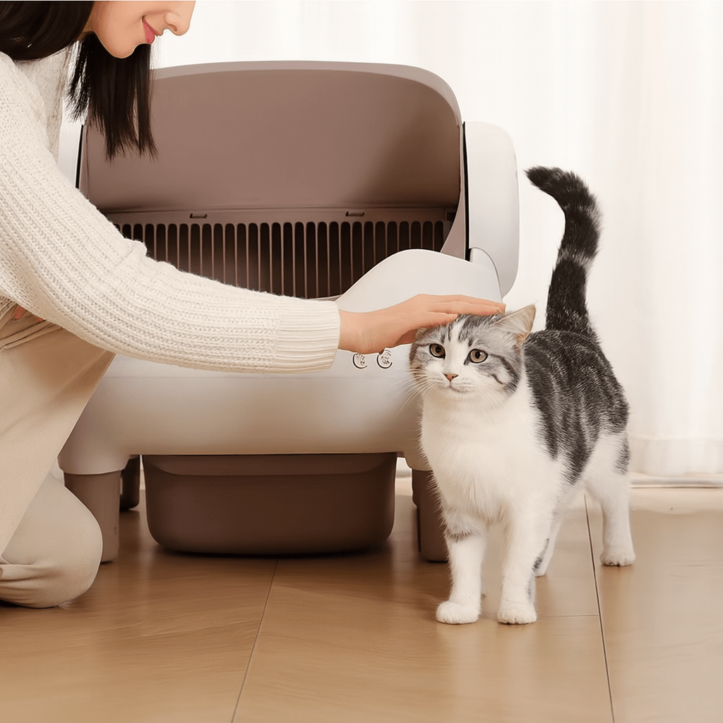 Litiere pour chats autonettoyantes moments et conforts