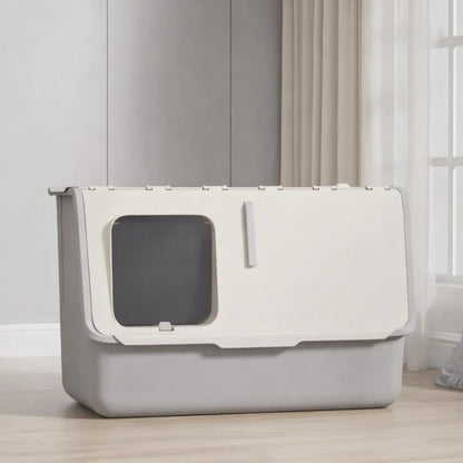 Maison de Toilette XXL pour Chat | Espace et Confort™ - Patte et Moustache