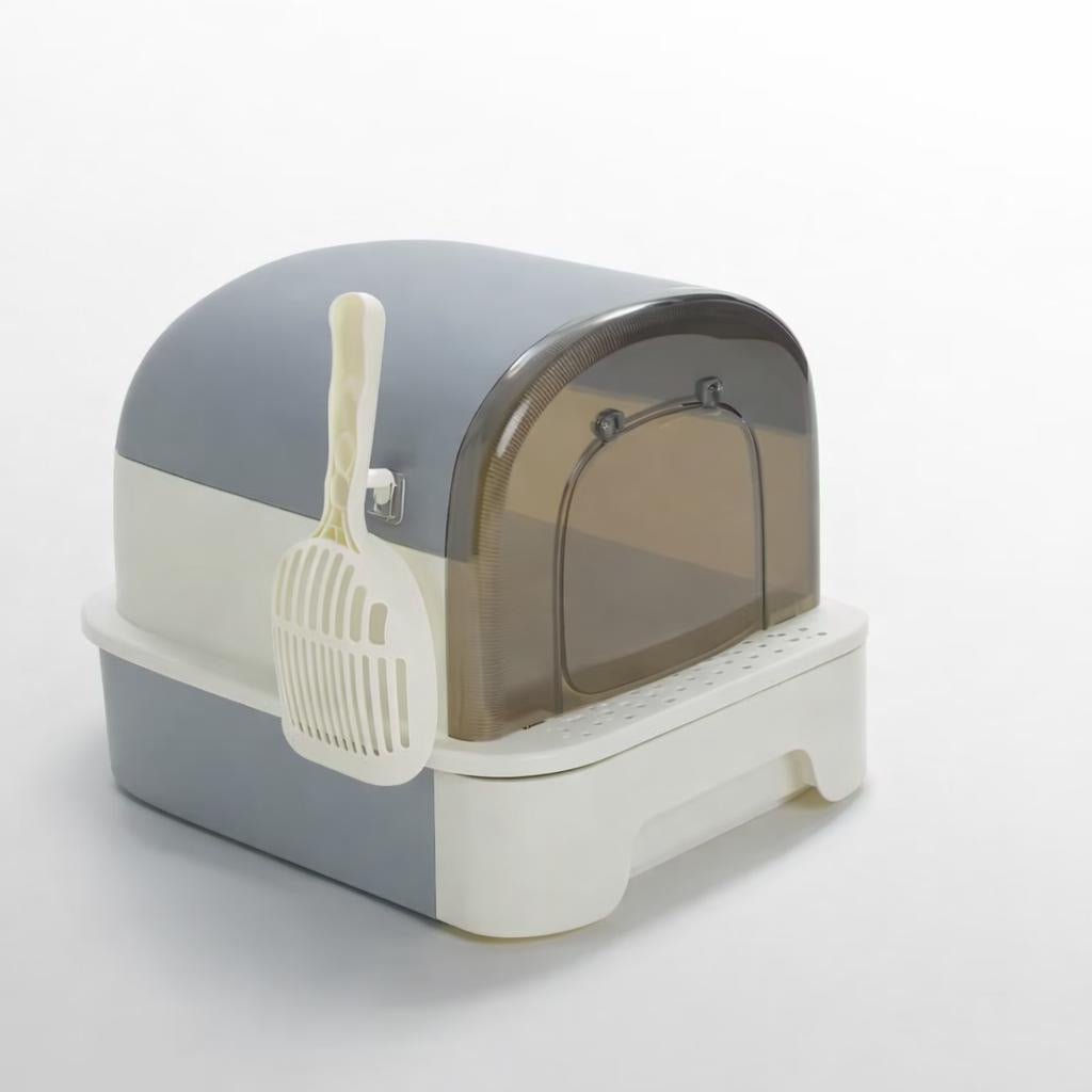 Maison de Toilettes Chat | Intimité Plus™ - Patte et Moustache