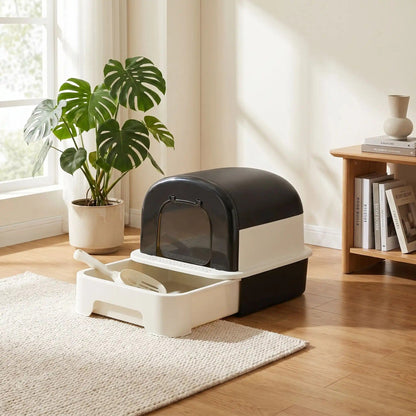 Maison de toilettes chat fini les corvées