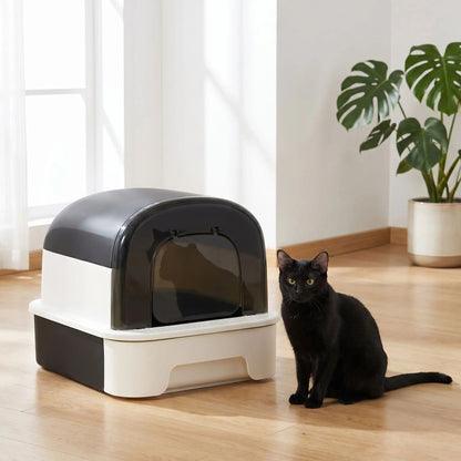Maison de toilettes chat durable