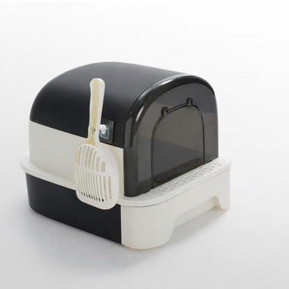 Maison de Toilettes Chat | Intimité Plus™ - Patte et Moustache