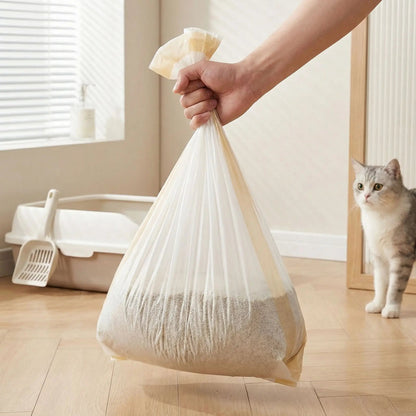 Sac à litière pour chat solide