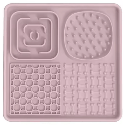 Tapis de lechage couleur rose