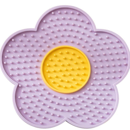 Tapis de lechage couleur lilas