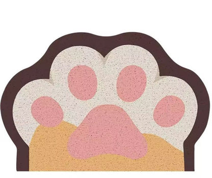 Tapis de litière chat couleur crème