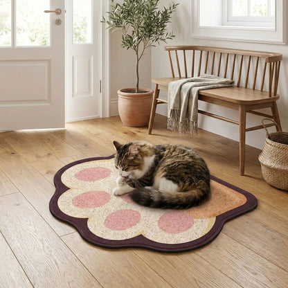 Tapis de litière chat confortable