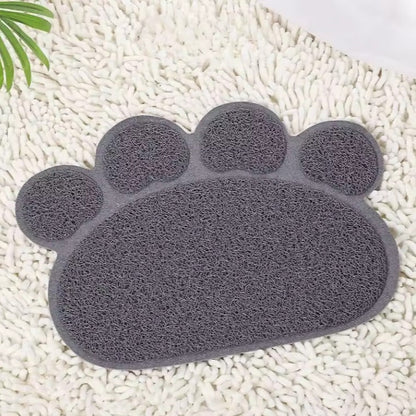 Tapis litière chat couleur gris