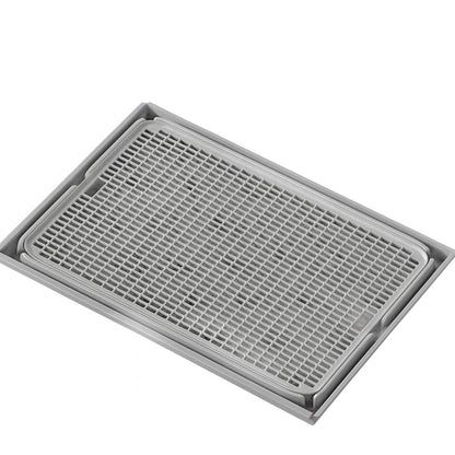 Tapis chat litiere couleur gris