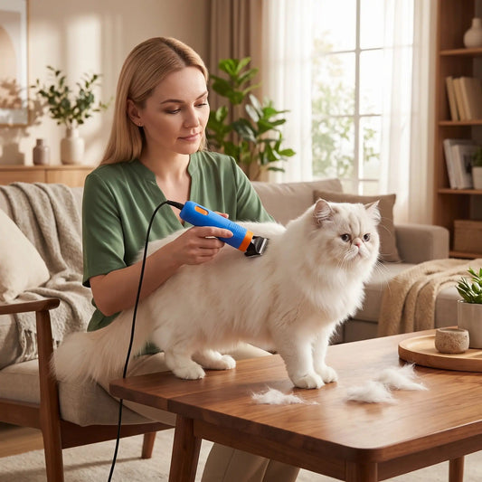Tondeuse pour chat persan toilettage facile