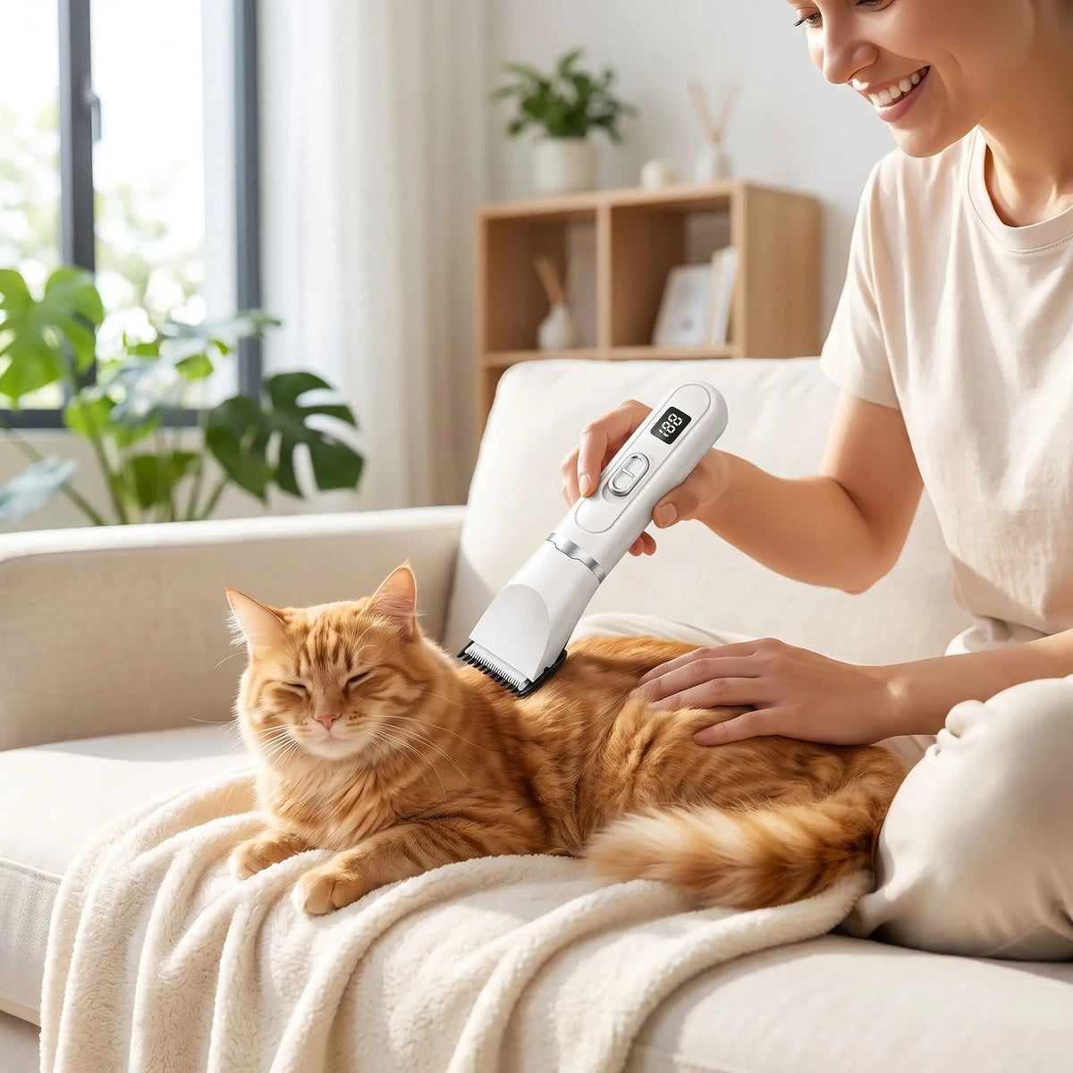 Tondeuse pour chat poil long rituel bonheur